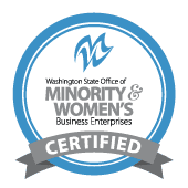 Washington State OMWBE certified — Office of Minority and Women's Business Enterprises